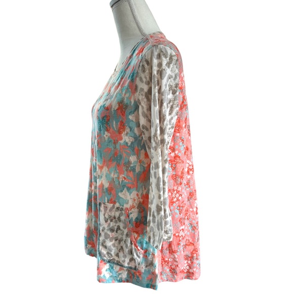 Multiples Multicolor 2 pocket top size medium - Picture 2 of 7